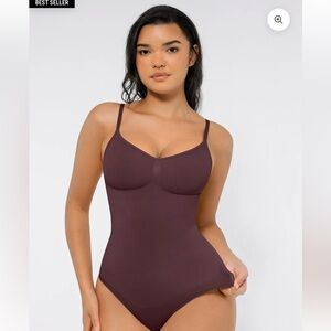 Brown Shapewear Bodysuit